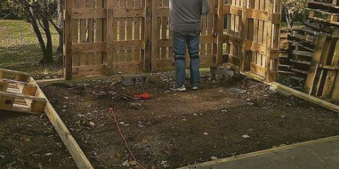 Jak udělat kůlnu palet s vlastními rukama: krok za krokem, fotografie